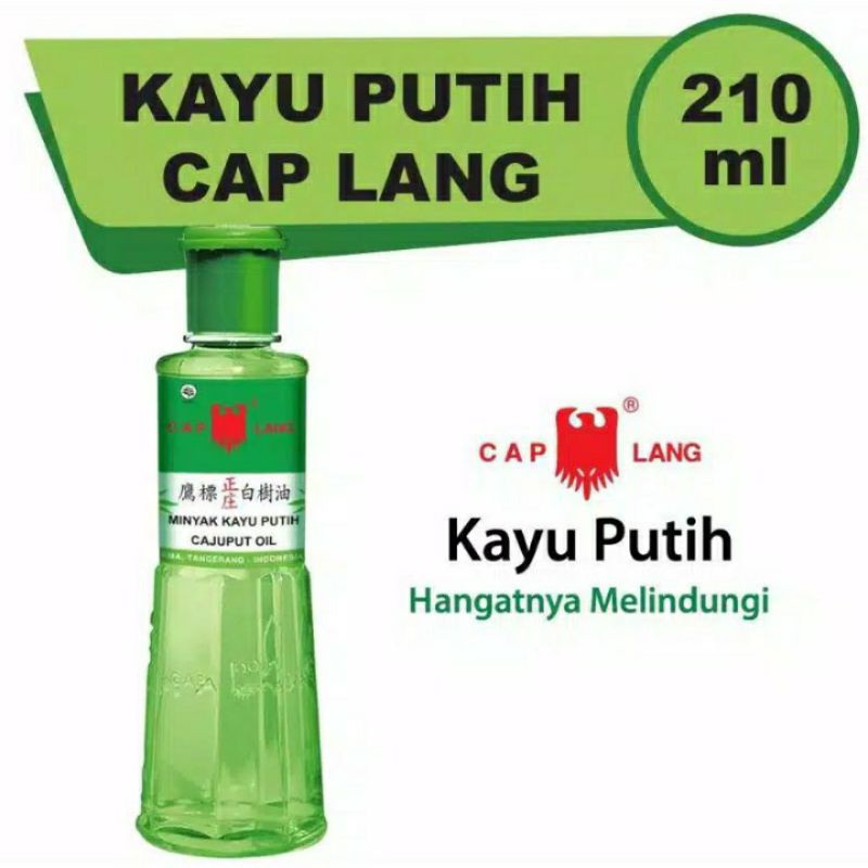 Minyak kayu putih Cap Lang 210ml