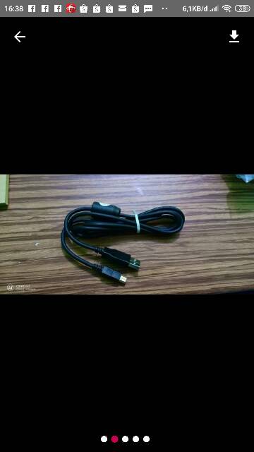 Kabel casan stik ps3 Original Faxxon / kabel usb ps3 / usb changer joystick playstation 3