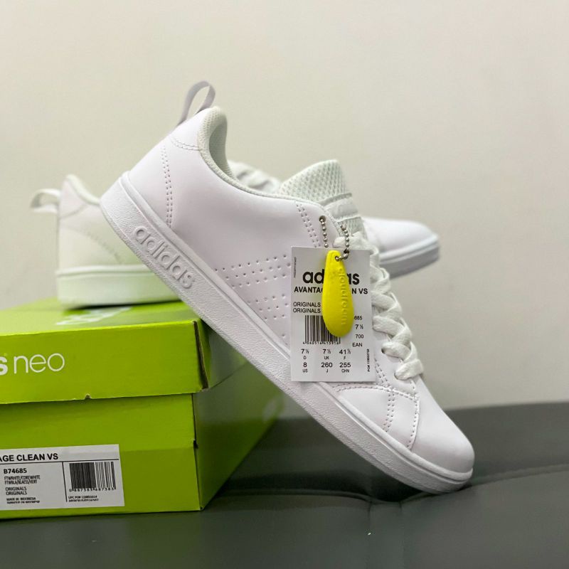 Adidas Neo Advantage &quot;All White&quot; ORIGINAL BNIB