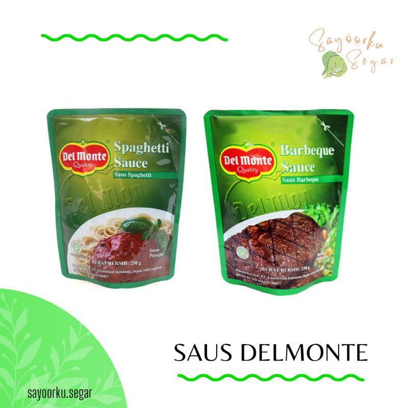 

Delmonte BBQ / spaghetti sauce 250gr
