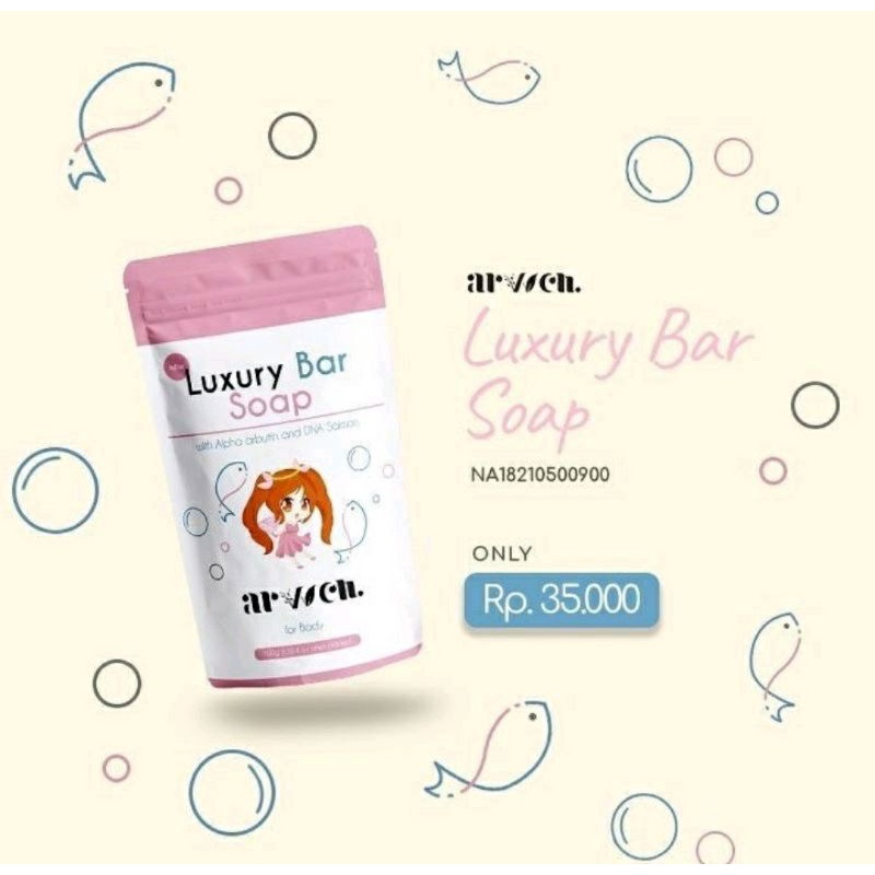 (READY FREE GIFT) LUXURY SOAP BAR BY ARVVEN / SABUN ARVVEN / ARVVEN SOAP BAR