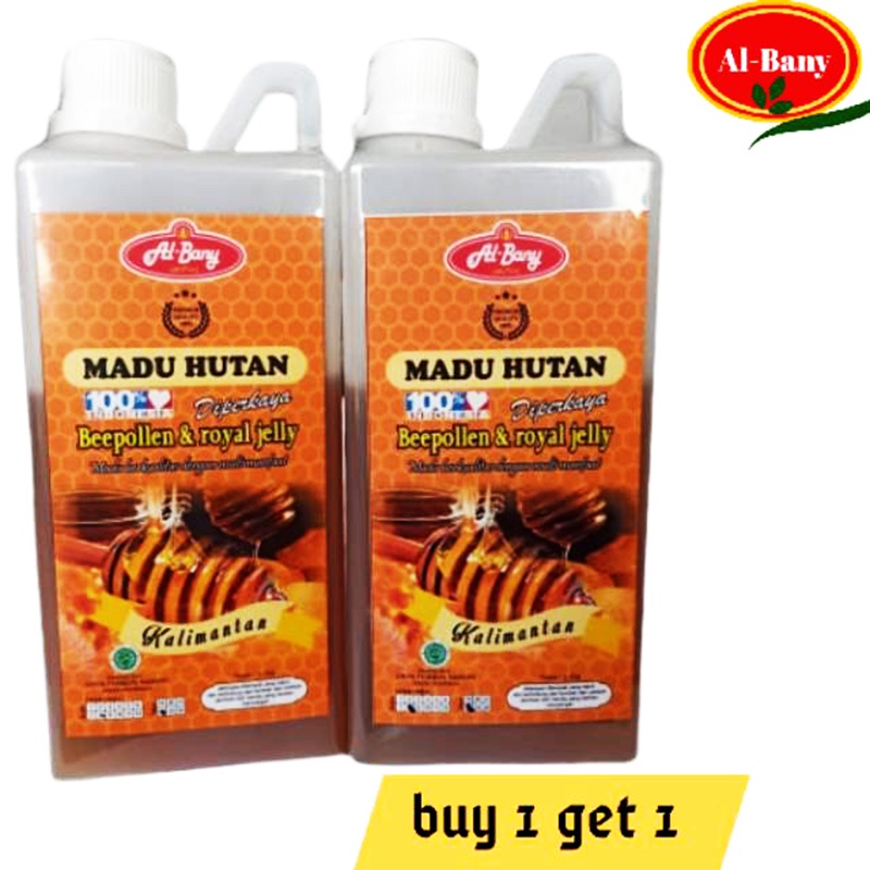 

Paket Madu Hutan Kalimantan Albany 1kg ( Beli 1 Gratis 1 )