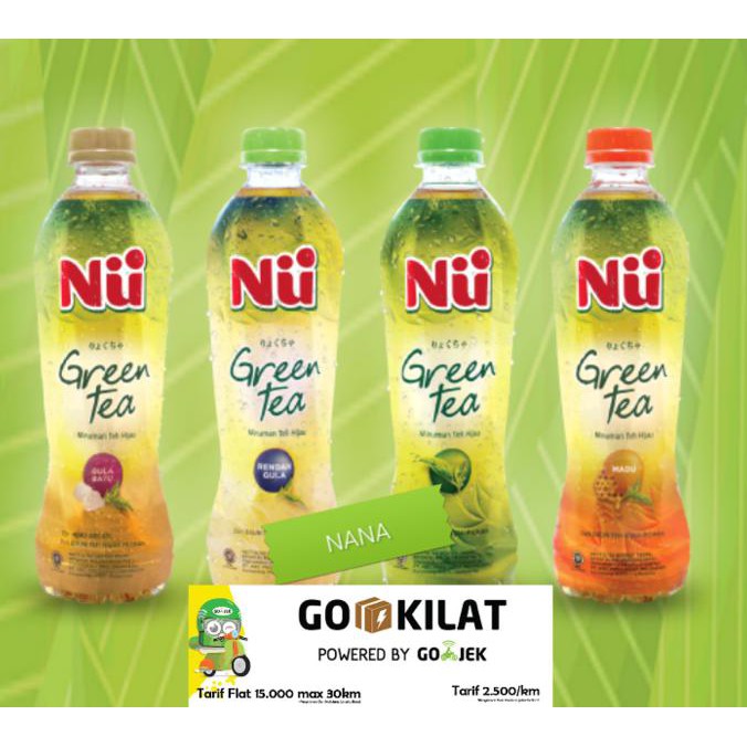 

ENAK Nu Green Tea 450ml (all variant) BANYAK RASA