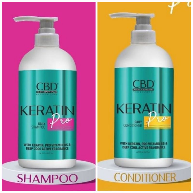 CBD KERATIN Pro Shampoo / Hair Mask TREATMENT Series