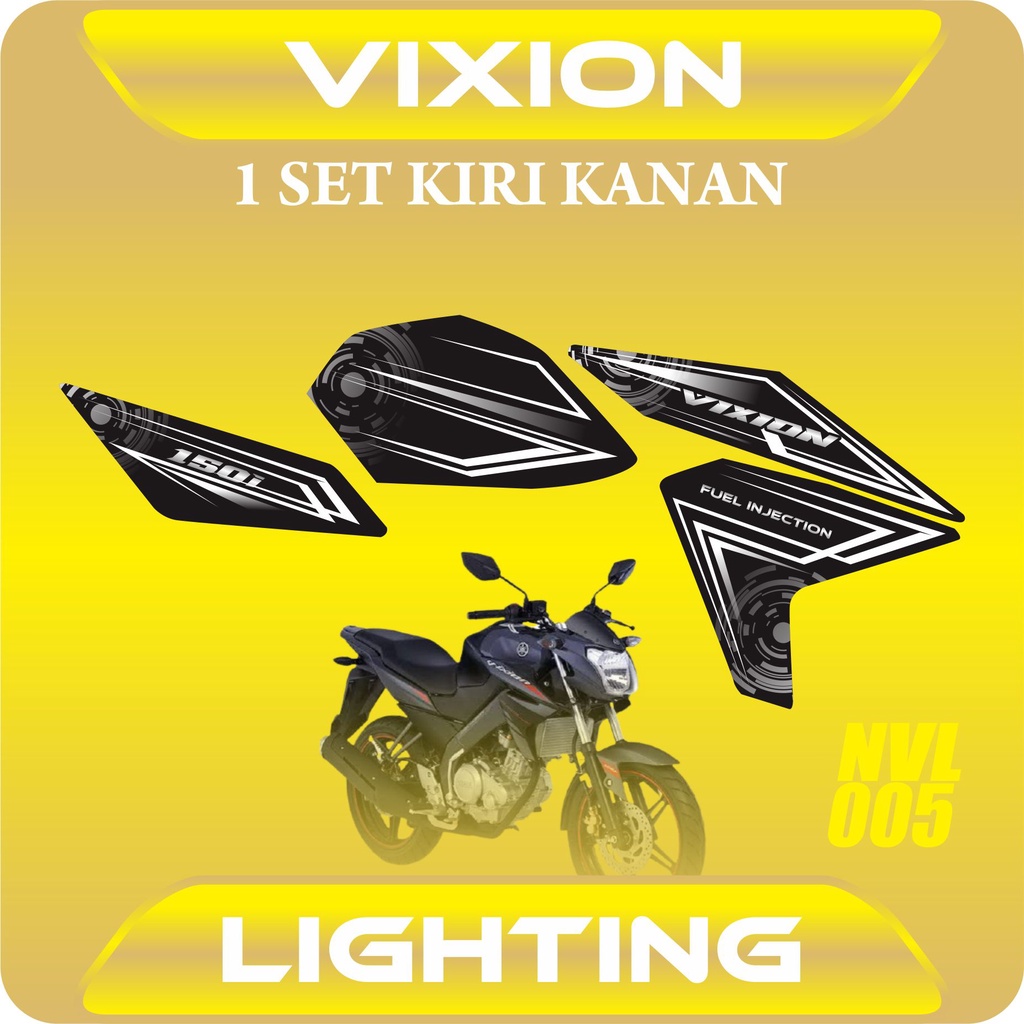 COD STRIPING VARIASI VIXION NVL / VIXION NEW LIGHTING 2014 / STRIPING YAMAHA VIXION / LIS STIKER NVL