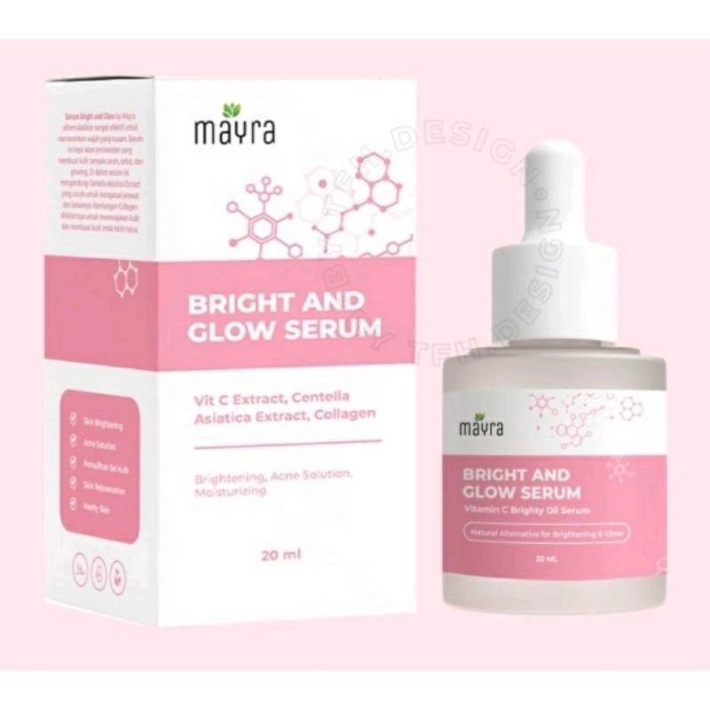 mayra serum bright and glow / serum wajah / serum mayra