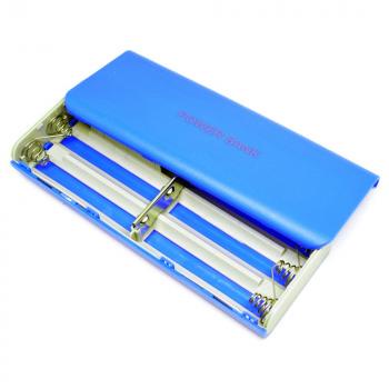 N22 YDJ-009HX BIRU Case Power Bank DIY untuk 5 PCS 18650