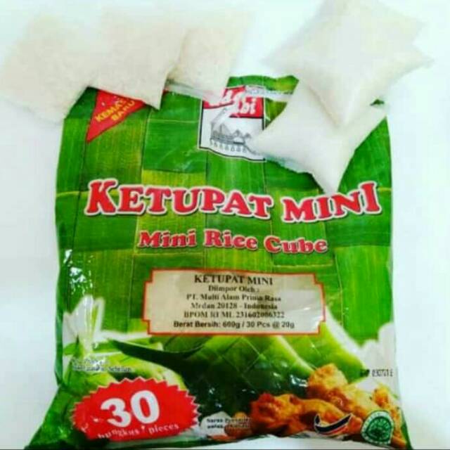 

KETUPAT MINI ADABI / KETUPAT MINI ISI 30 PCS / KETUPAT PRAKTIS / KETUPAT ADABI