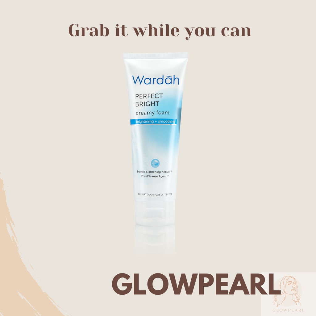 Wardah Perfect Bright Creamy Foam Brightening + Smoothing (GWP)