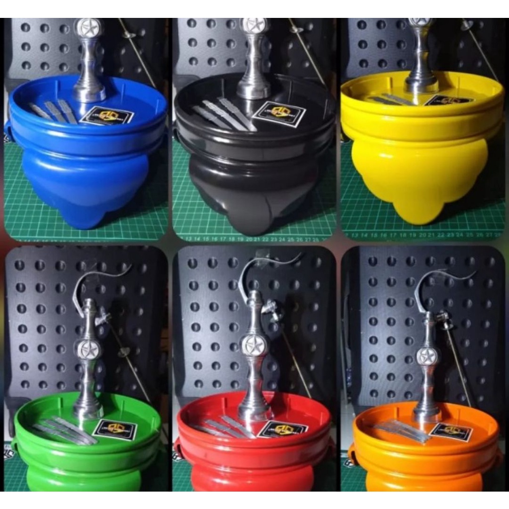 Paket Tebok Pion Stainless Panjang Pleci