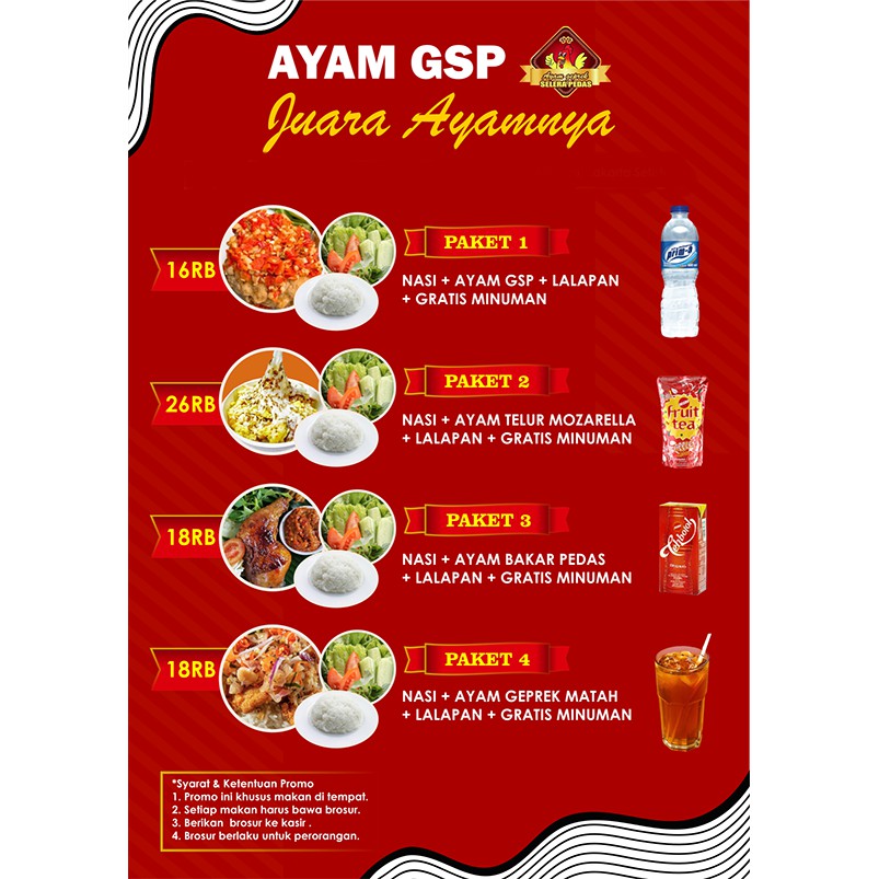 Contoh Gambar Daftar Menu Makanan Analisis