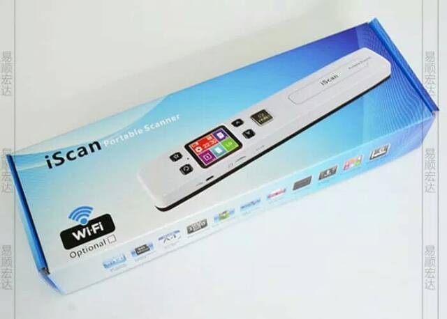 iScan Wireless Portable Scanner Wifi 1050 DPI A4 Handyscan