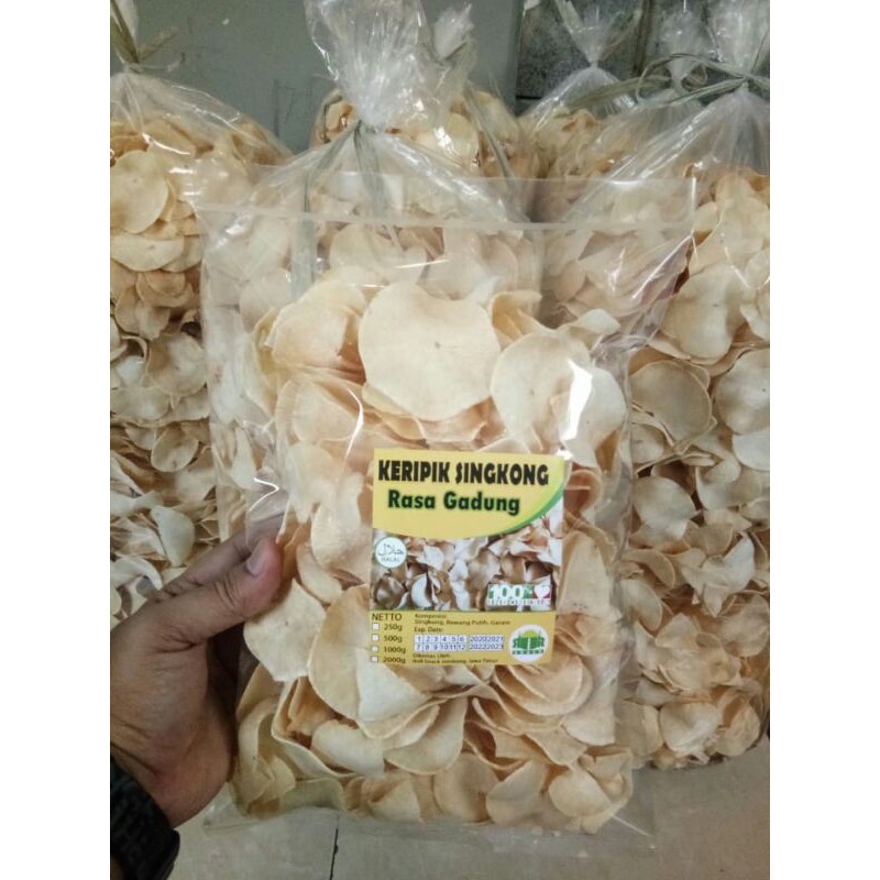 

Keripik Singkong Rasa Gadung Original 250gr