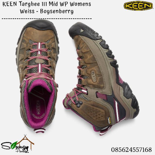 keen targhee iii low womens