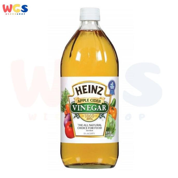 

Cuci Gudang Awal Tahun Heinz Apple Cider Vinegar / Cuka Apel 32 oz (896 ml) Diskon