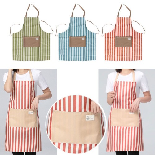 Celemek Apron Wanita Motif terkini Anti Minyak Perlengkapan Masak Bahan Premium