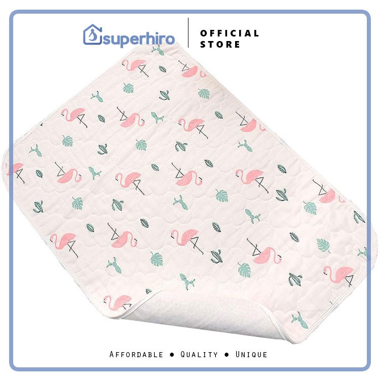 Dry Pad Perlak Bayi Baby /Alas Ompol Bayi Waterproof Tatakan Wonderpad