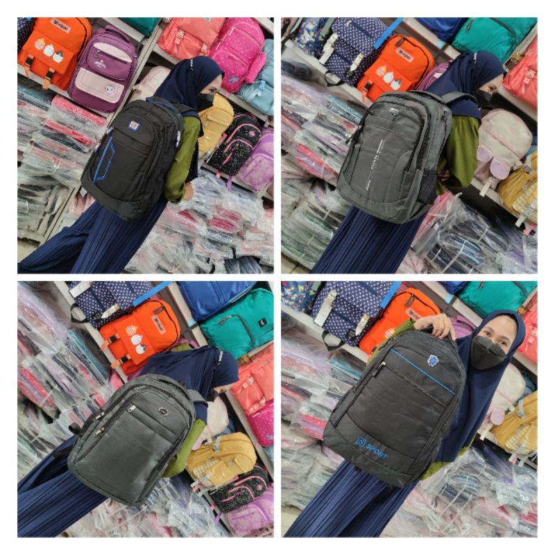 Ransel Sekolah ABG Remaja S1007 Ransel Pria Ransel ABG Ransel Cowok Backpack Ransel