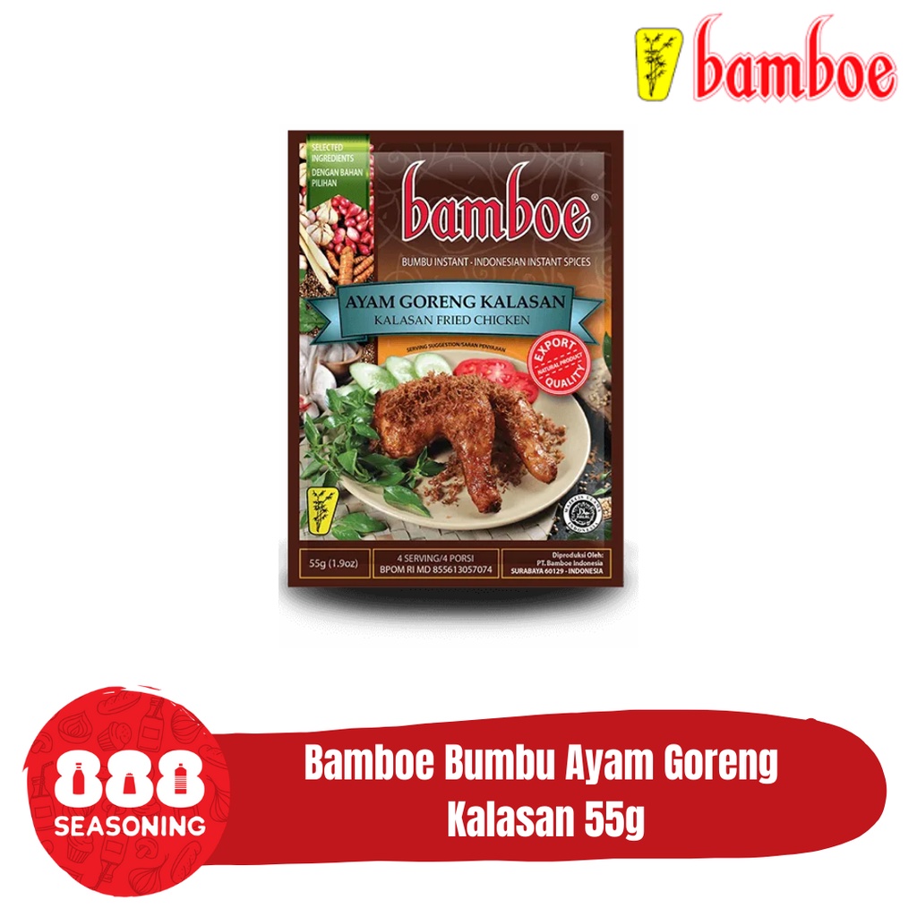 

BAMBOE BUMBU AYAM GORENG KALASAN 55g