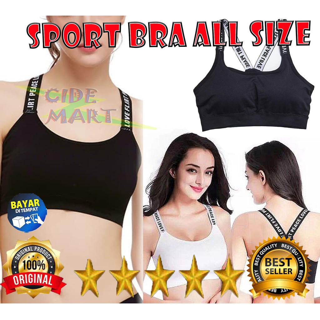 [BISA COD] BH SPORT / BRA SPORT GYM MUNAFIE PAKAIAN DALAM WANITA HIGH QUALITY