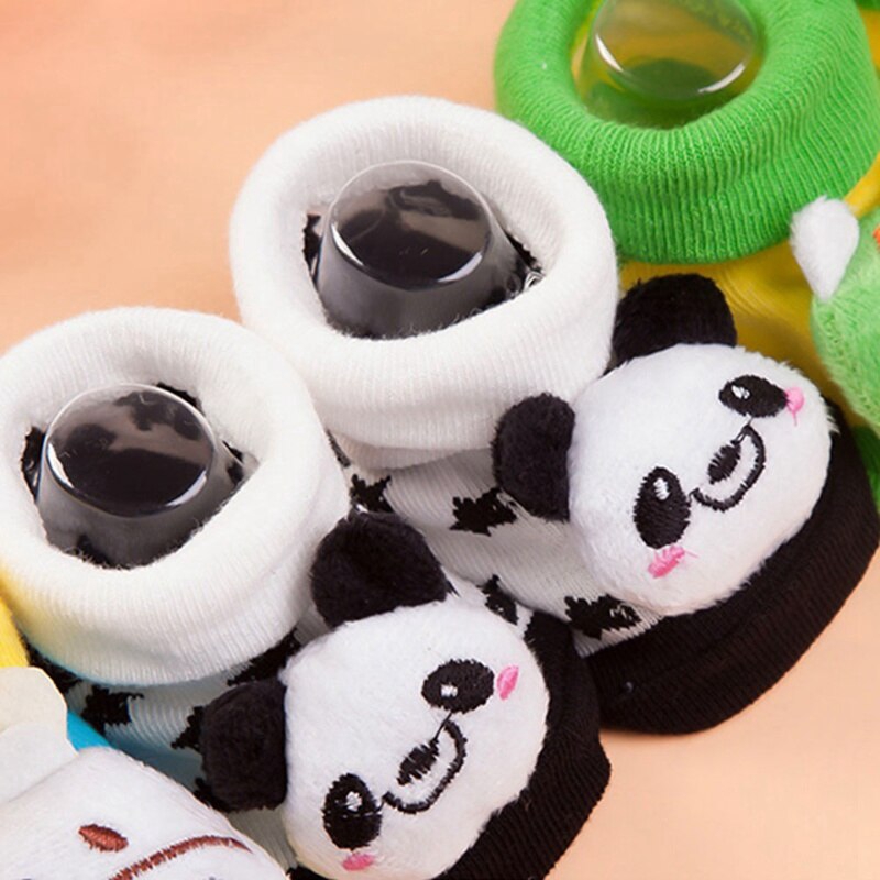 MG 375 Kaos Kaki Sepatu Bayi Karakter 3D Lucu Kaos Kaki Anti Slip Murah Produk Import