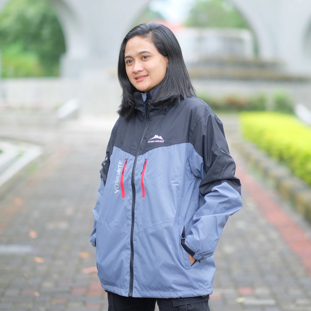 rivermount jaket gunung yosemite abu jaket gunung waterproof jaket gunung anti air