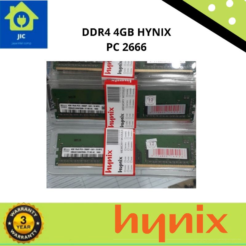 DDR4 4GB HYNIX PC 2666