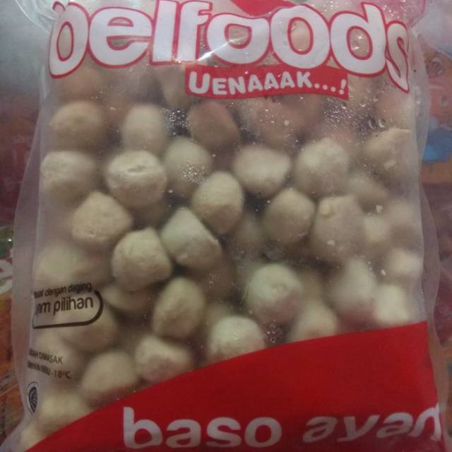 

baso ayam belfoods isi 100 pcs