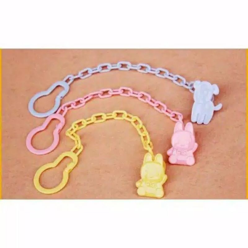 Gantungan Dot Rantai Empeng Bayi/Baby Pacifier Safety Clips Chain