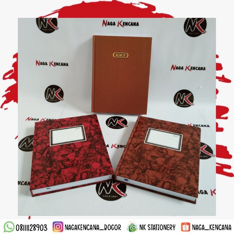 

Buku Hardcover Quarto KIKY 200 Lembar