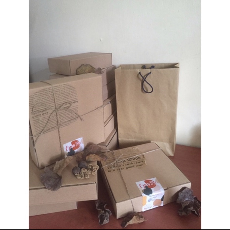 

packingbox || lengkap dengan paperbag