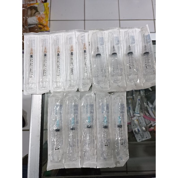 Suntikkan/Spet/Jarum Suntik 1 ml, 3ml, 5ml