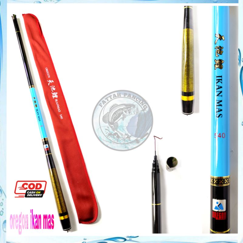 Joran Tegek Oregon Ikan Mas 360 450 540 630