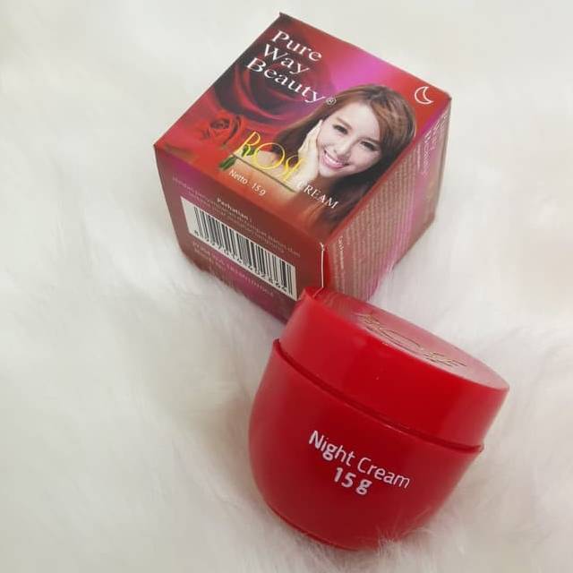 CREAM ROSE PURE WAY BEAUTY 15.GR