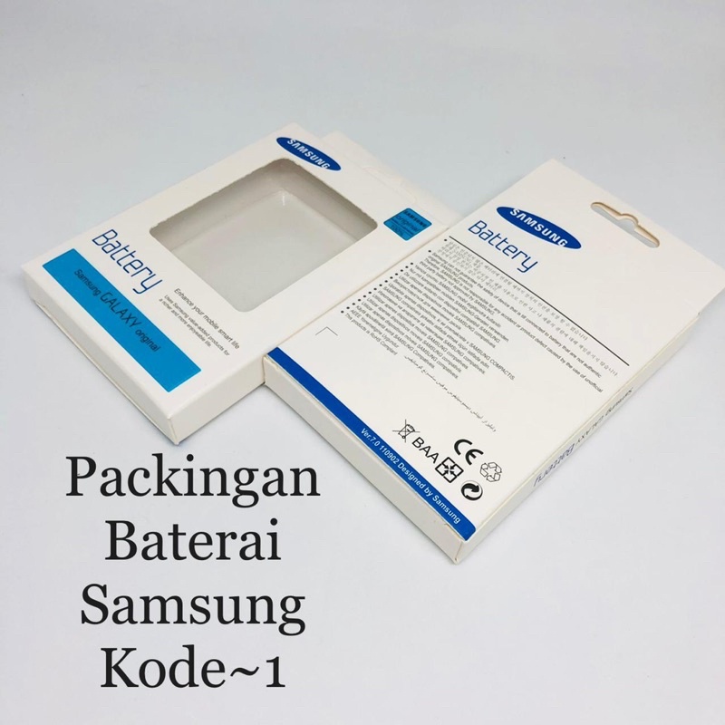 PACKINGAN BATERAI ORIGINAL SAMSUNG XIAOMI NOKIA LENGKAP