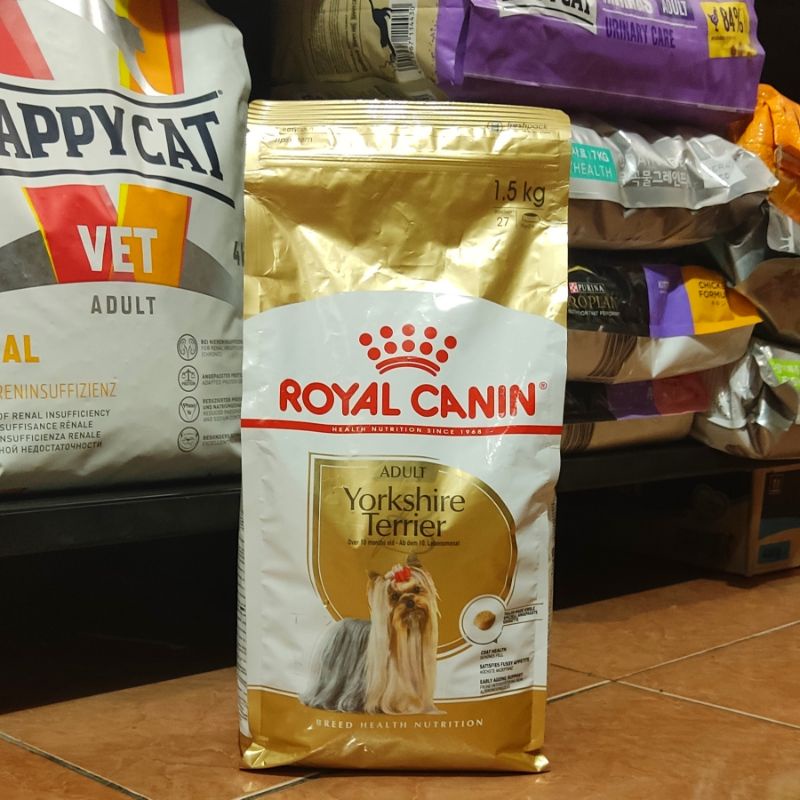 Royal Canin Yorkshire Terrier Adult 1,5kg - Makanan Anjing Dewasa