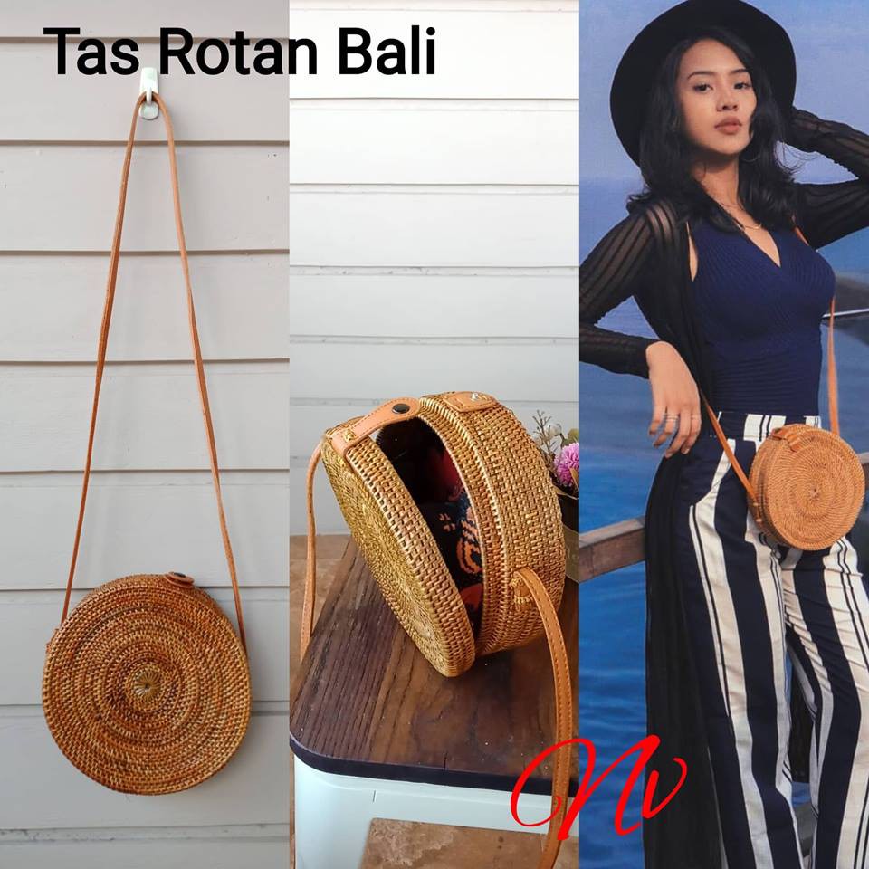 tas rotan full ateuk 25 cm