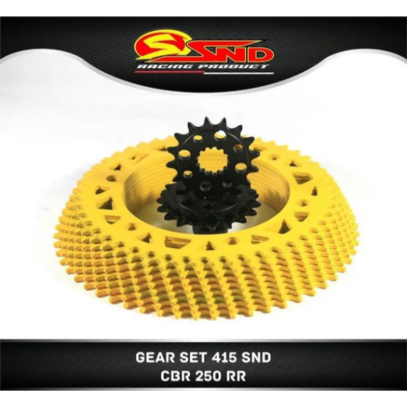 gear belakang 415 cbr 250 rr