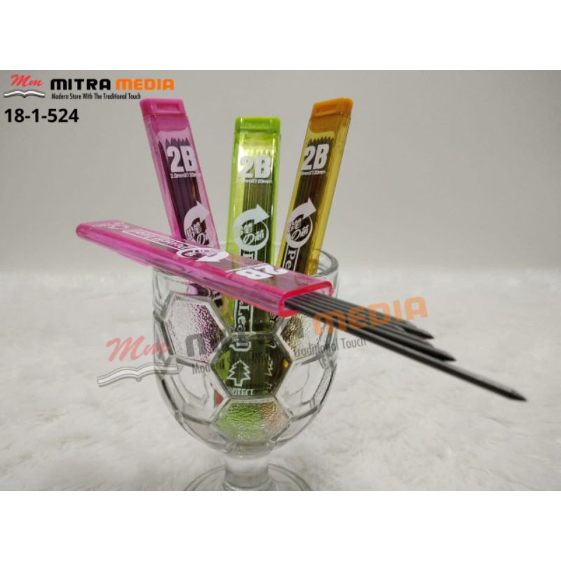 

ISI PENSIL BESAR 2B / ISI PENSIL MEKANIK / ISI PENSIL 2.0 / PENCIL LEAD DAIMARSE D-6333 ISI 6 PCS