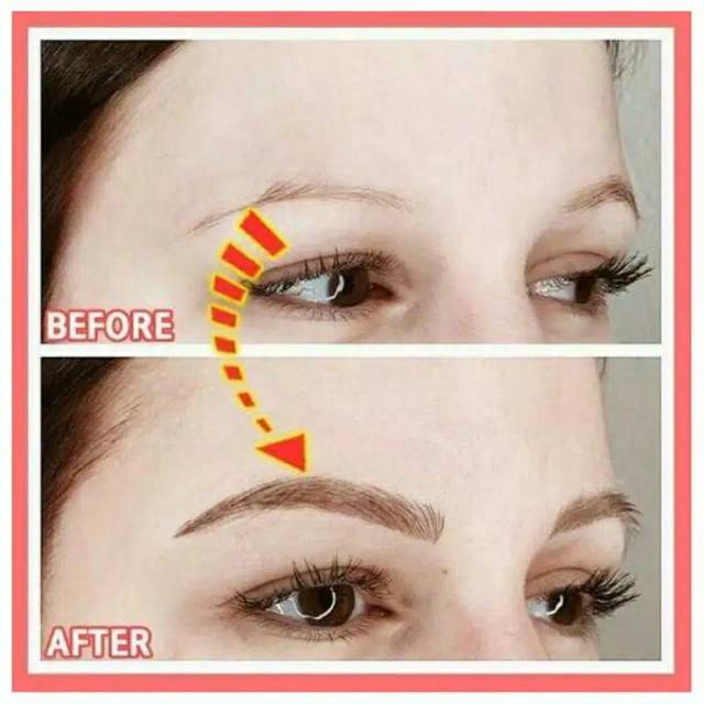 Microblading Eyebrow Sticker / Eyebrow Tattoo Sticker / Stiker Tato Alis