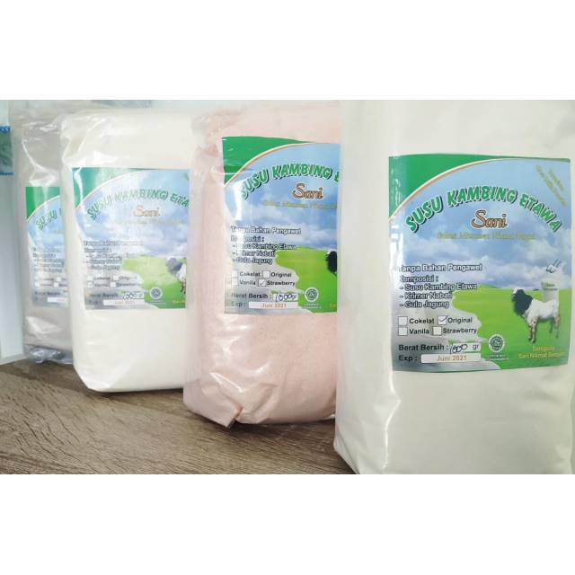 

Susu kambing etawa bubuk