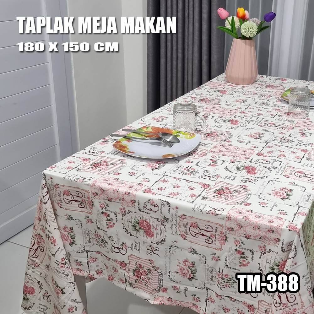 PAS ONLINE - TAPLAK MEJA MAKAN 180X150 CM