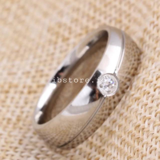 Cincin Exlusive Premium Cincin couple/Ring pria cincin tunangan Cincin titanium Cincin Original
