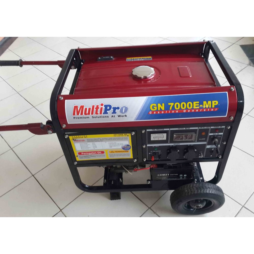 Mesin Genset Bensin gasoline Multipro GN7000E-MP Multipro GN 7000E-MP