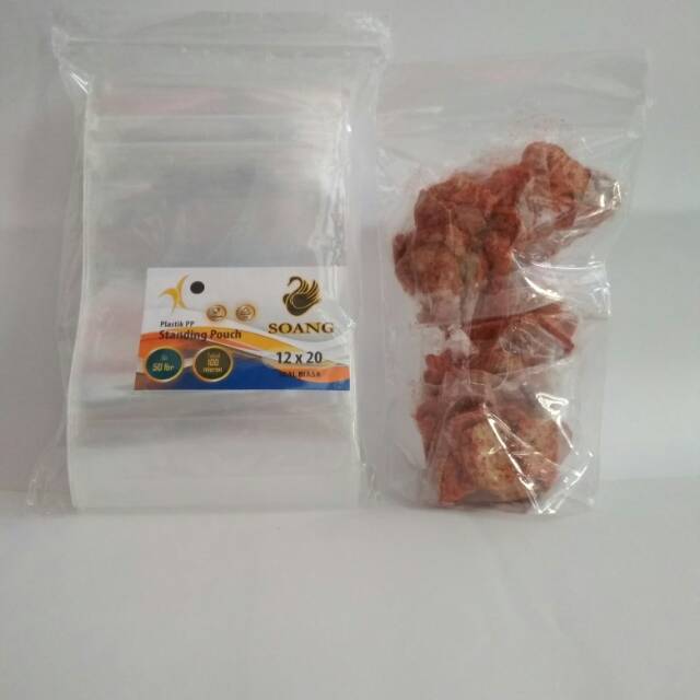 

Plastik Klip PP Standing Pouch 12x20