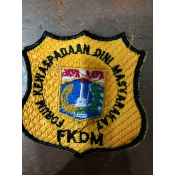logo bordir fkdm#bed fkdm