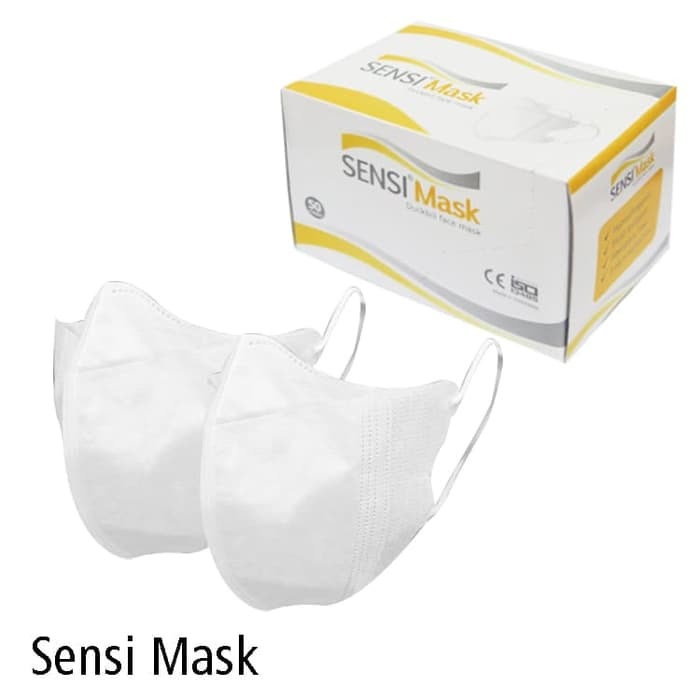 New Masker Karet Sensi Duckbill 3ply