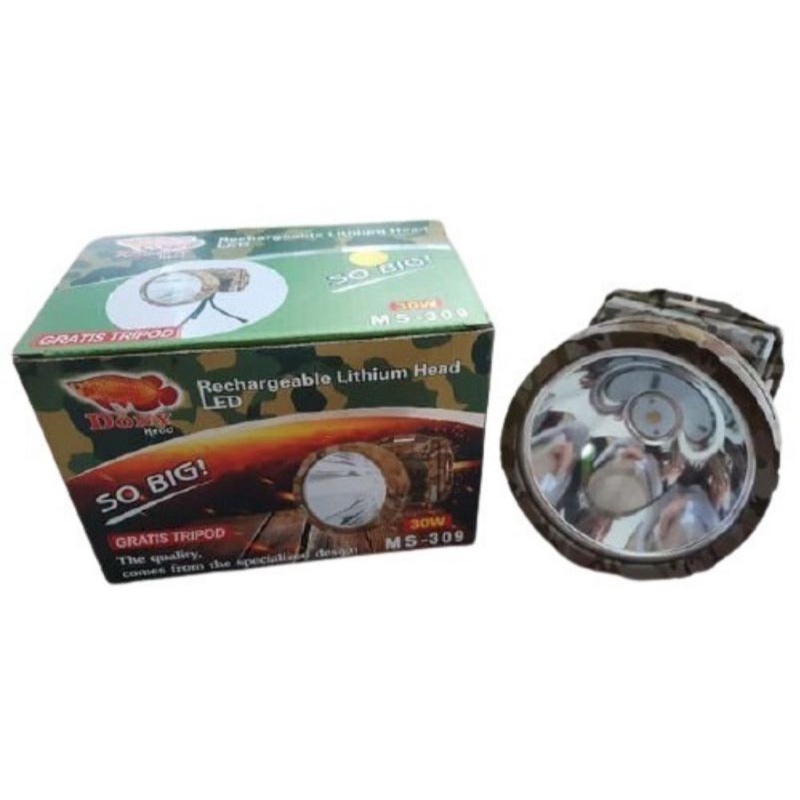 Senter Kepala Dony MS-309 SO BIG/Headlamp Dony 30watt