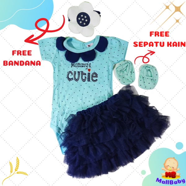 Baju Bayi Perempuan Jumper Bayi Perempuan Lucu Mummy Cutie