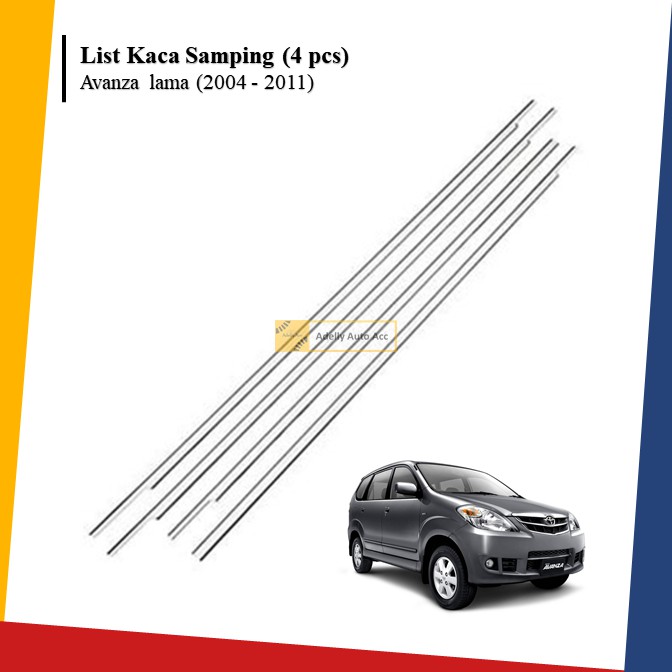 List Kaca Samping Mobil Avanza Lama (2004 - 2011)